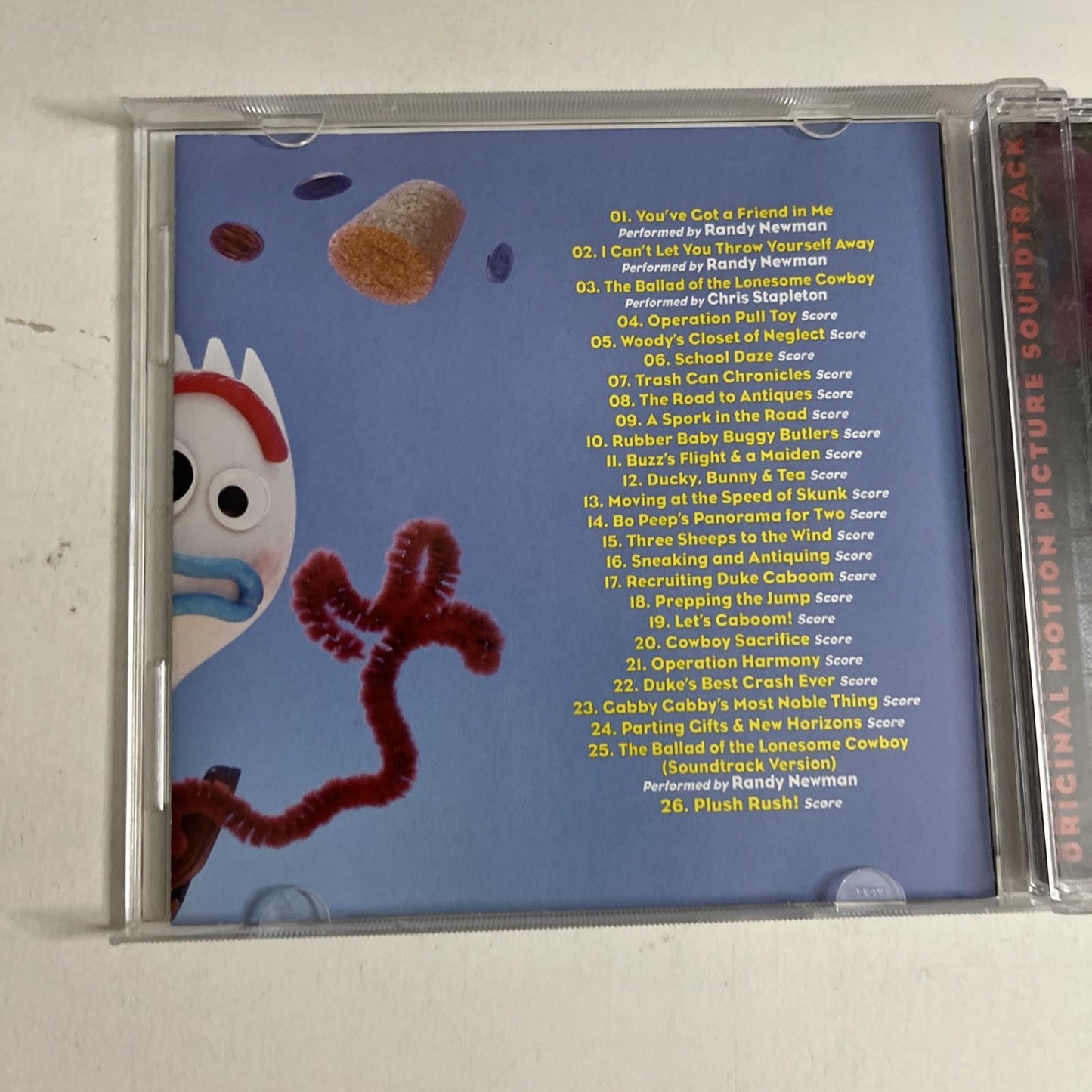 Randy Newman – Toy Story 4 (Original Motion Picture Soundtrack) (CD, 2019)