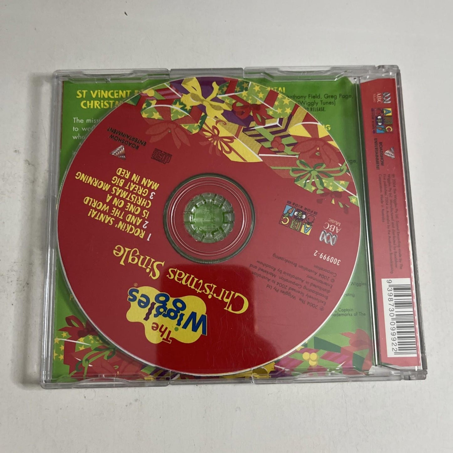 The Wiggles – Christmas Single (CD, 2004) Australia 300999-2