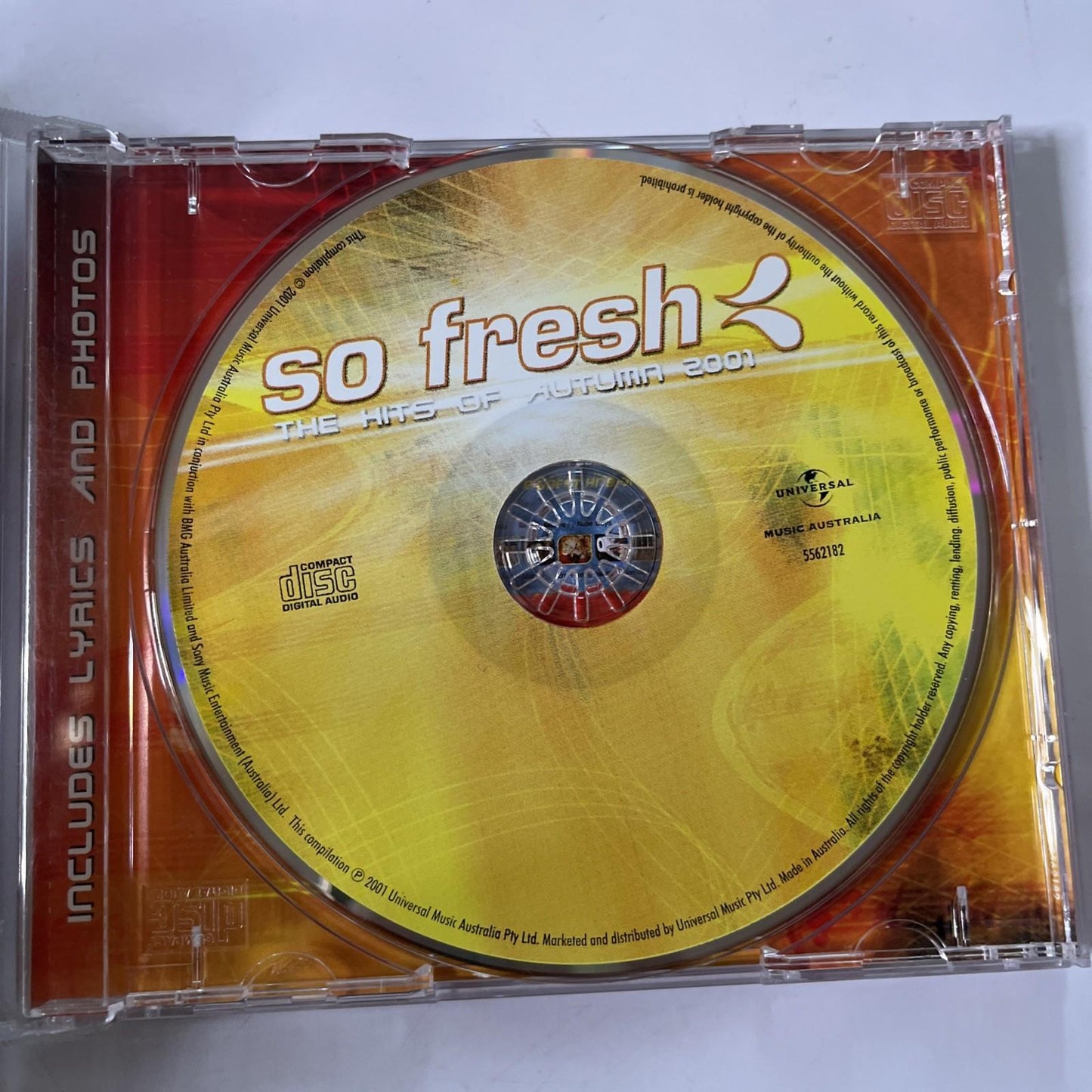 Various – So Fresh: The Hits Of Autumn 2001 (CD, 2001) Australia 5562182