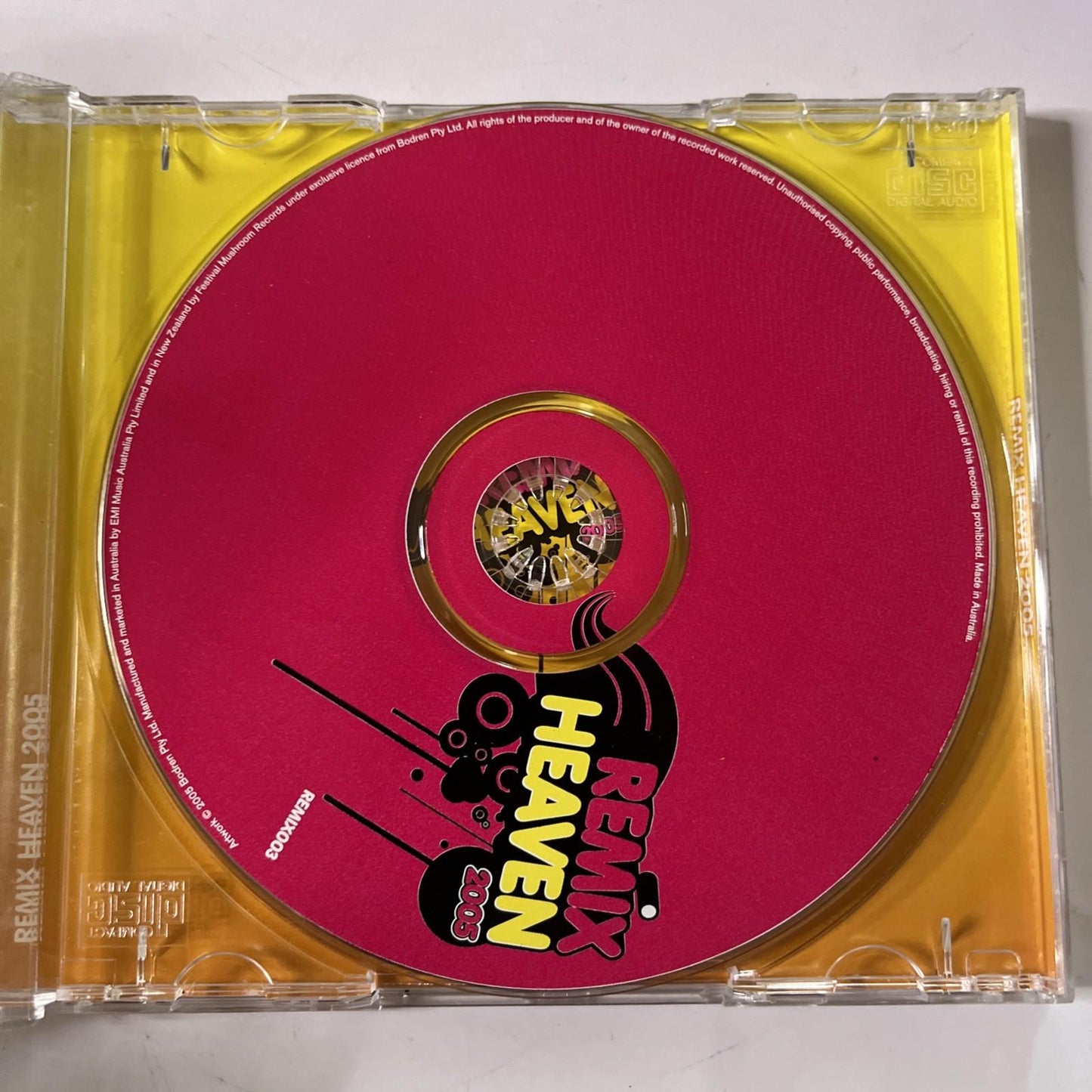 Various – Remix Heaven 2005 (CD, 2005) Australia & New Zealand REMIX003