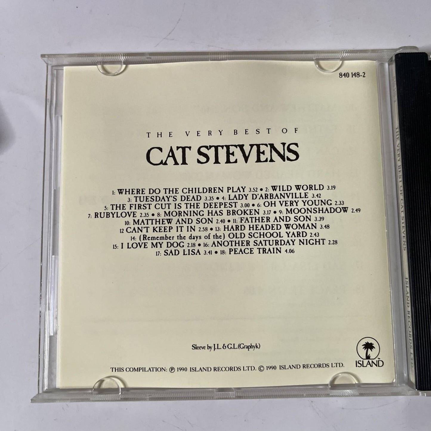 Cat Stevens – The Very Best Of Cat Stevens (CD, 1990) Australasia 840 148-2