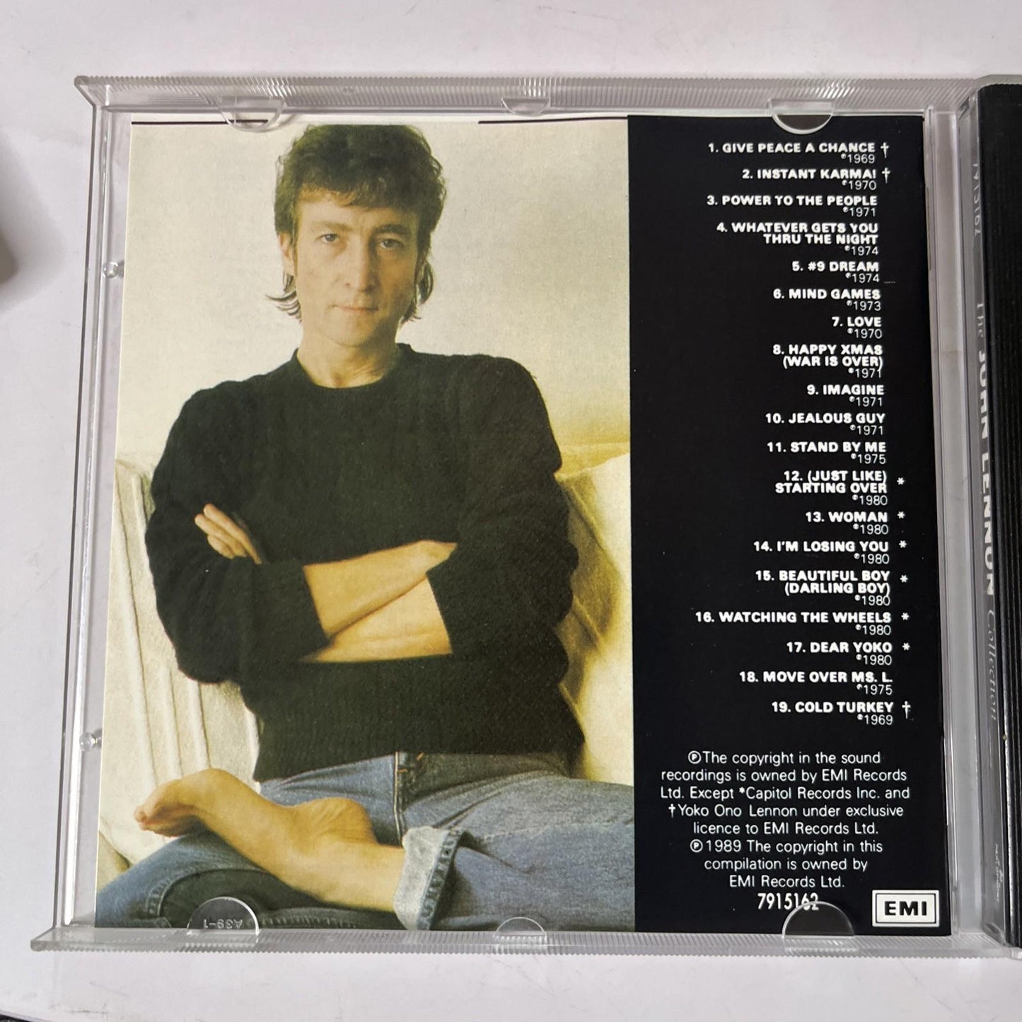 John Lennon – The John Lennon Collection (CD, 1989) Australia 7915162