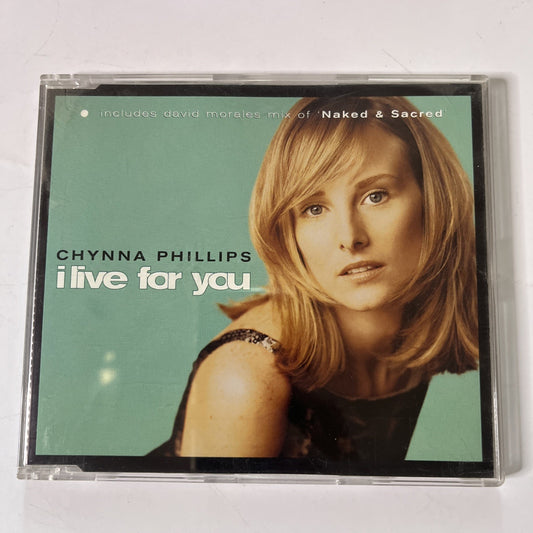 Chynna Phillips – I Live For You (CD, 1996) Single