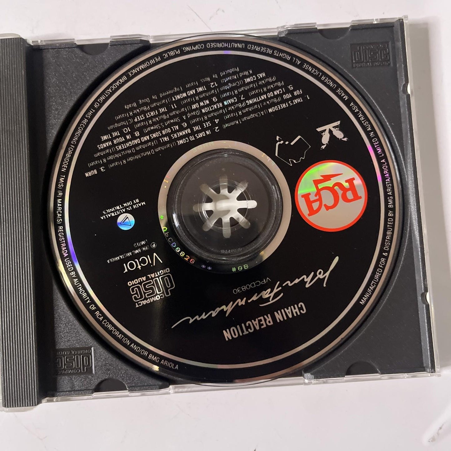 John Farnham – Chain Reaction (CD, 1990) Australasia POPCD 0830