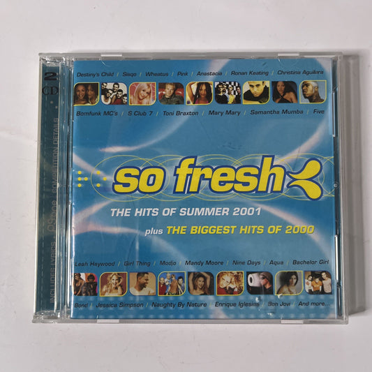 So Fresh: The Hits Of Summer 2001 + The Biggest Hits Of 2000 (CD, 2000, 2-Disc)