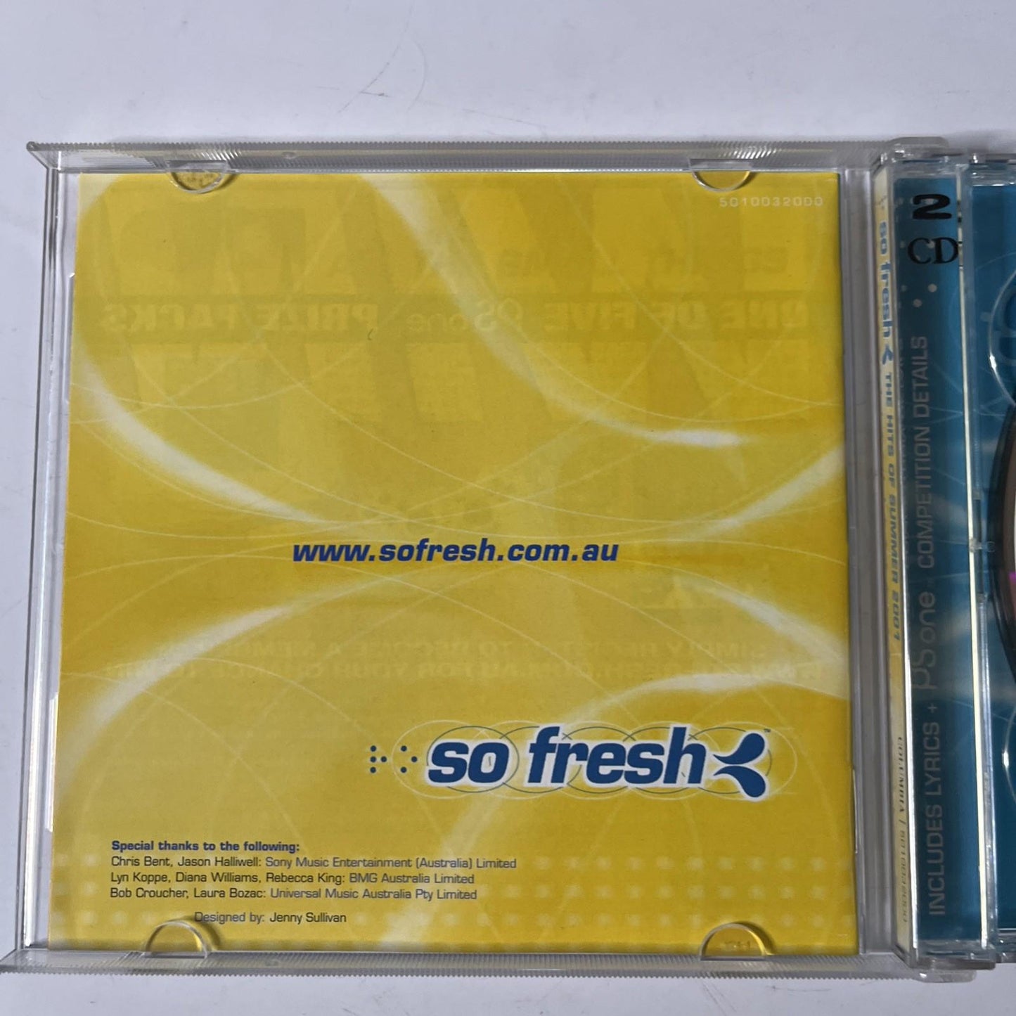 So Fresh: The Hits Of Summer 2001 + The Biggest Hits Of 2000 (CD, 2000, 2-Disc)