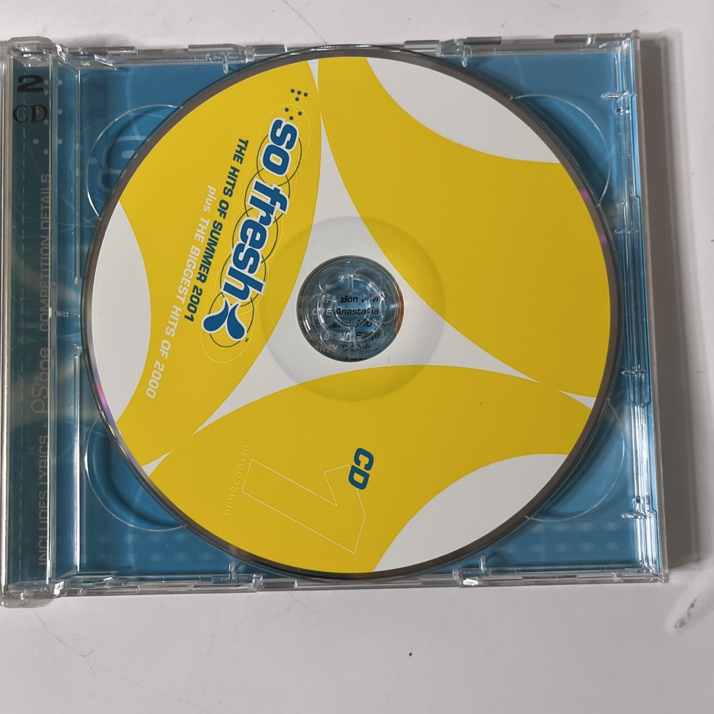 So Fresh: The Hits Of Summer 2001 + The Biggest Hits Of 2000 (CD, 2000, 2-Disc)