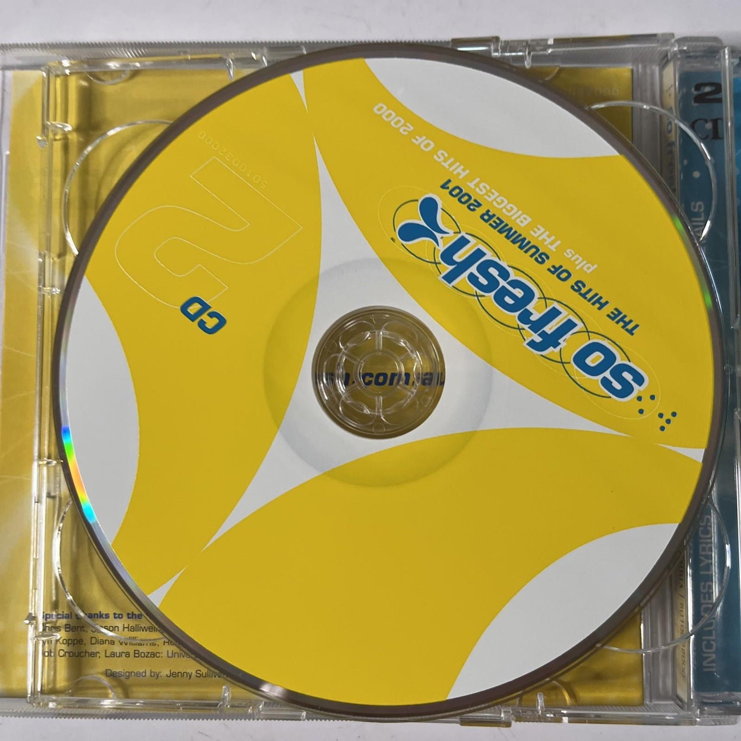 So Fresh: The Hits Of Summer 2001 + The Biggest Hits Of 2000 (CD, 2000, 2-Disc)