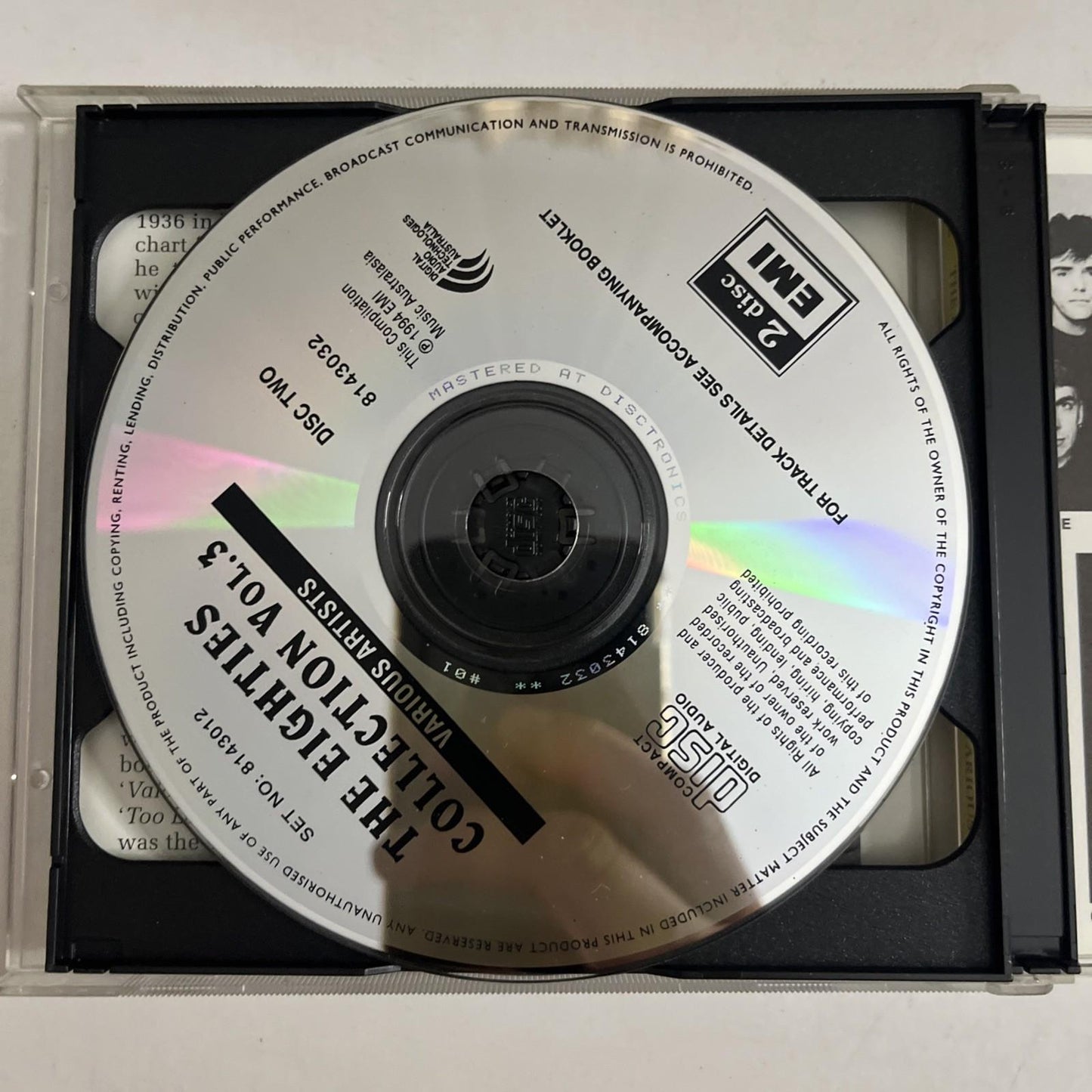 Various – The Eighties Collection Volume Three (CD, 1994, 2-Disc) Australia