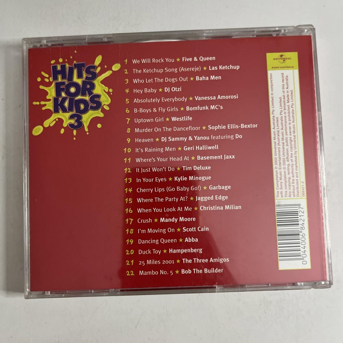 Various – Hits For Kids 3 (CD, 2003) Australia 068421-2