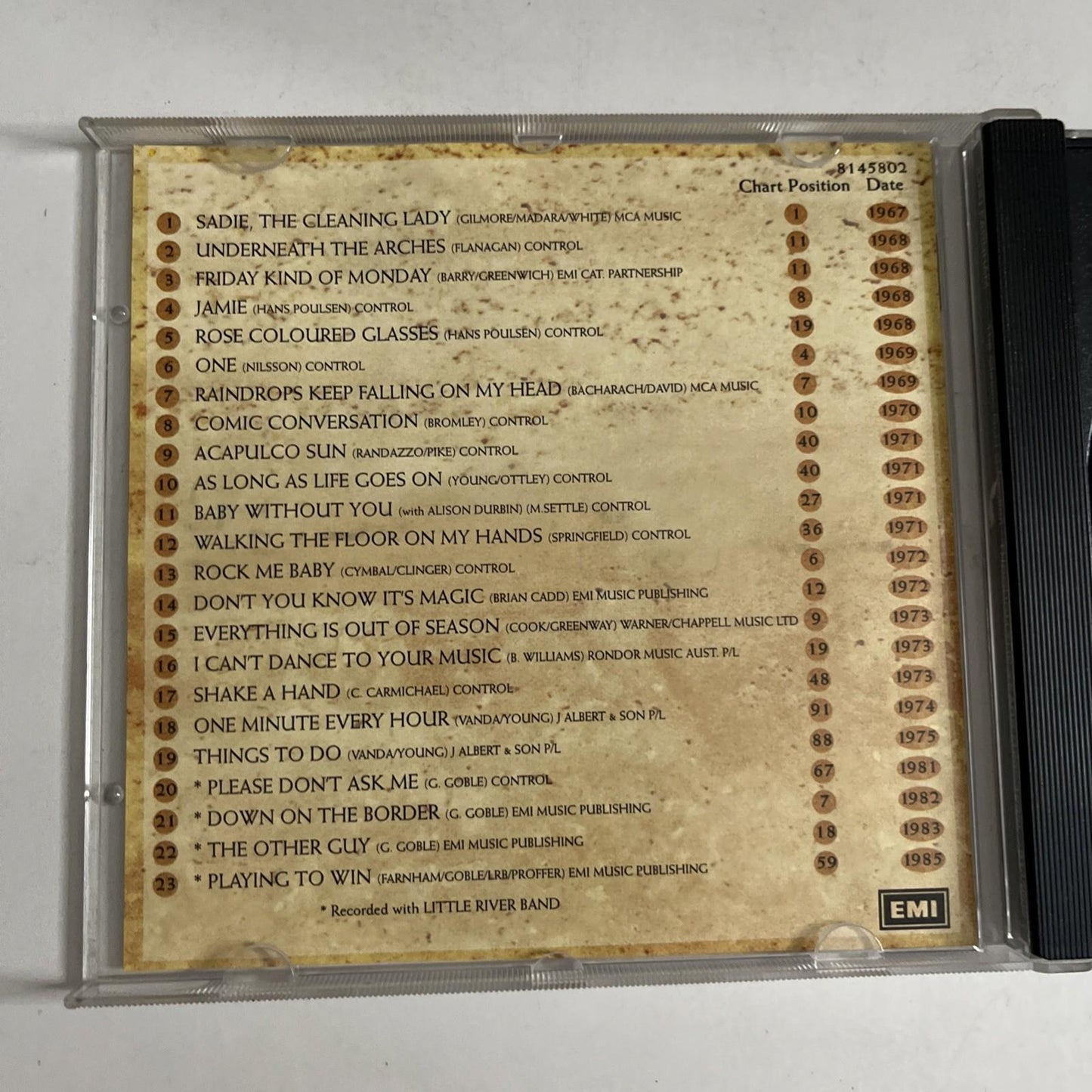 John Farnham – The Classic Gold Collection - Through The Years (1967-1985 (CD)