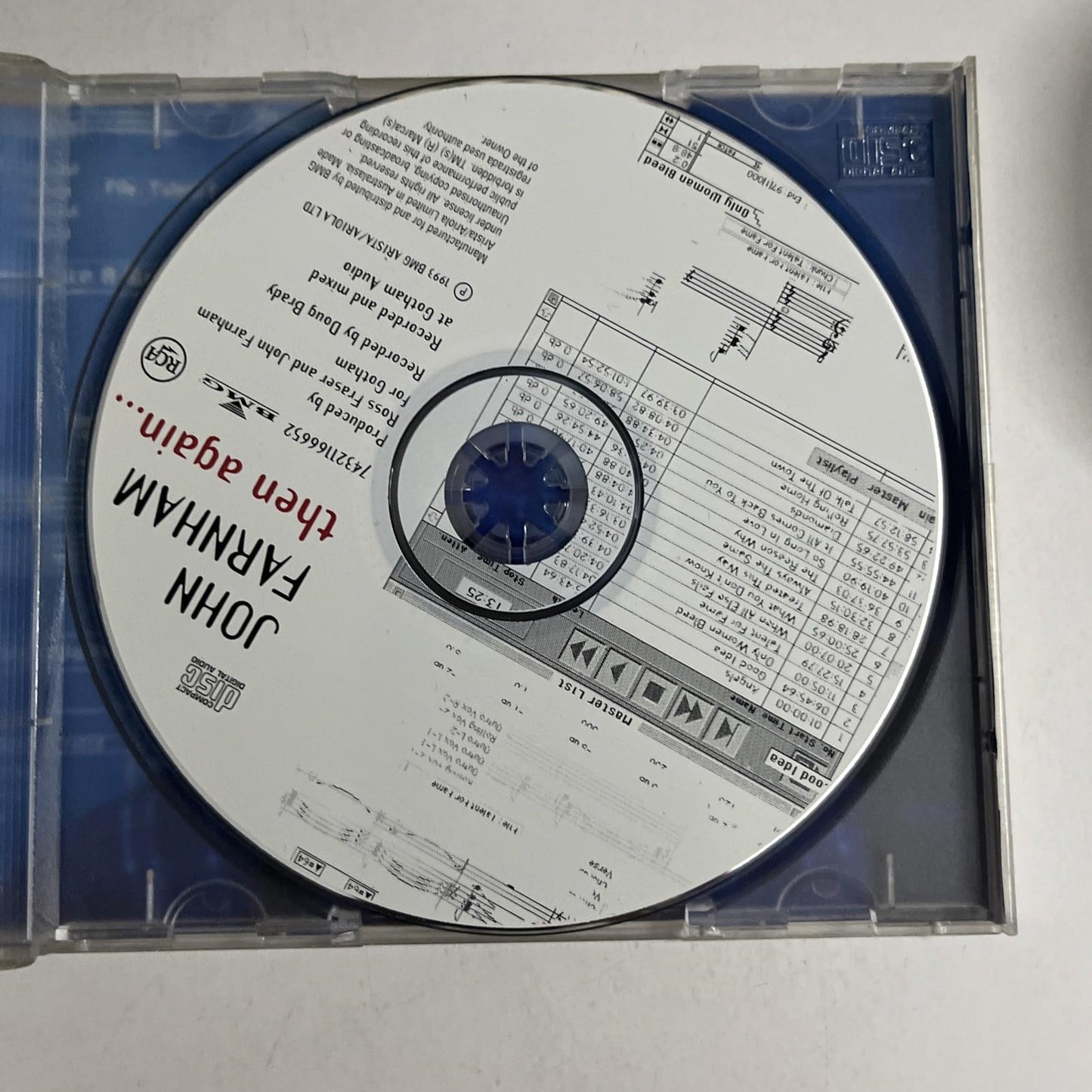 John Farnham – Then Again... (CD, 1993) Australasia 74321166652
