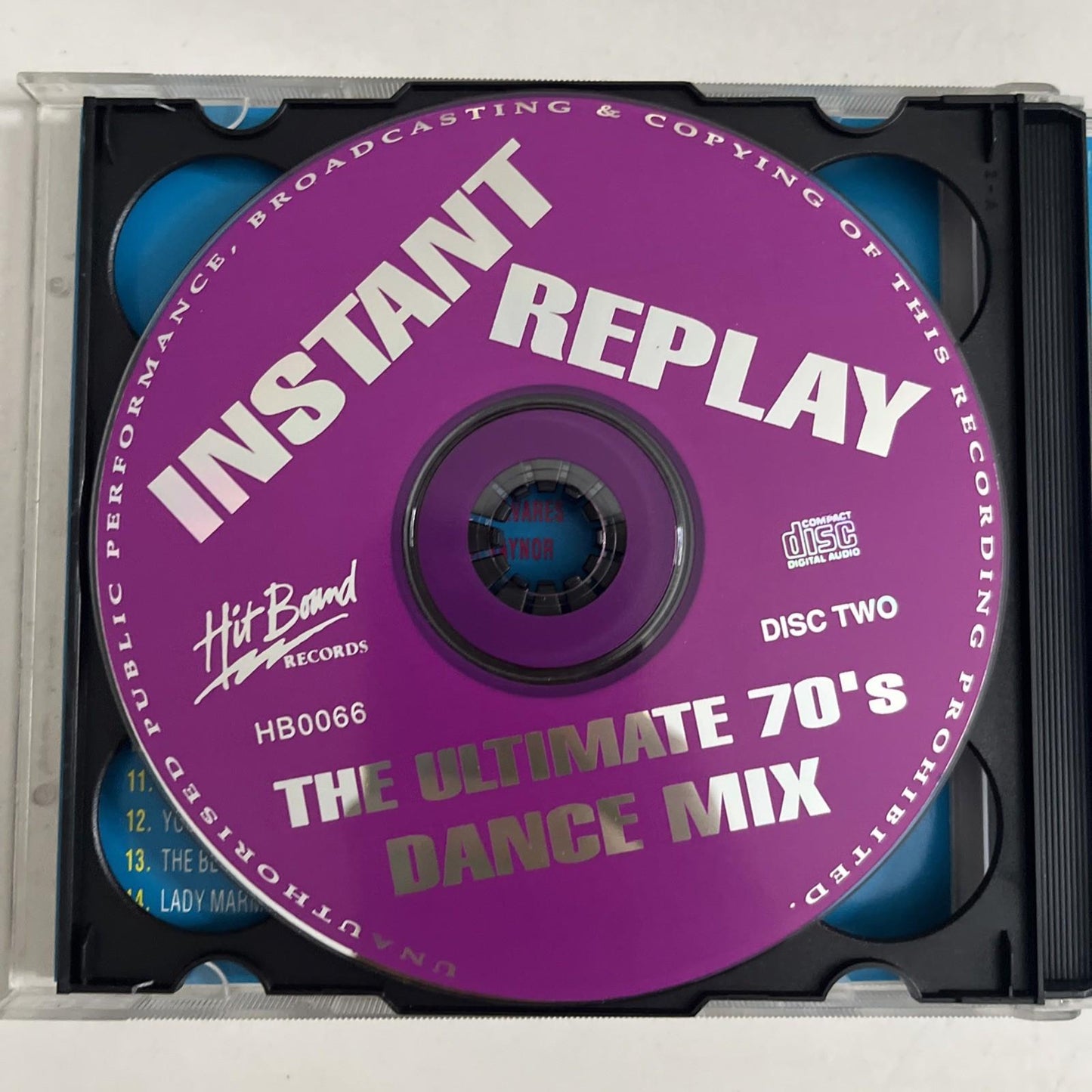 Instant Replay - The Ultimate 70's Dance Mix (CD, 2-Disc) Australia HB0066CD