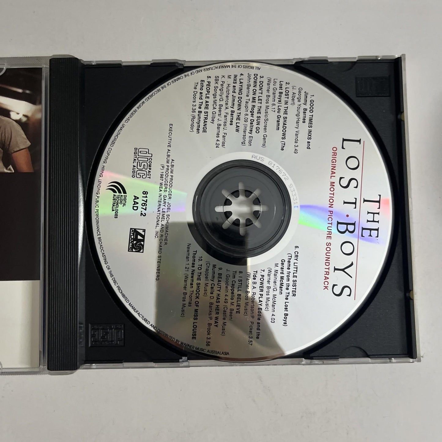 The Lost Boys - Original Motion Picture Soundtrack (CD, 1987)
