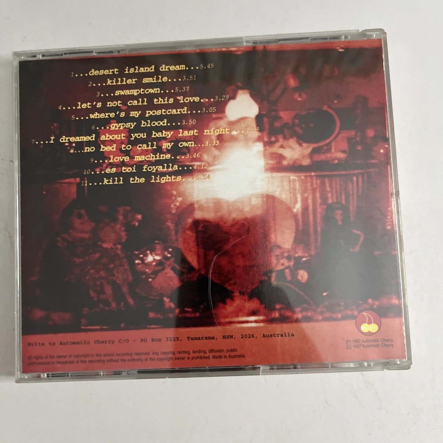 Automatic Cherry – Slow Burner (CD, 1997) Australia