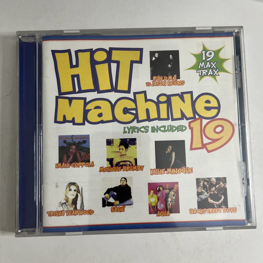 Various – Hit Machine 19 (CD, 1998) Album Australia 489616.2