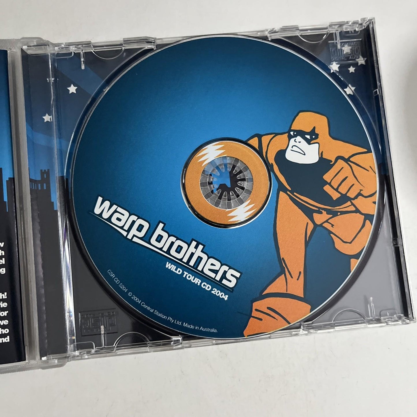 Warp Brothers – Wild Tour CD 2004 (CD, 2004) Australia CSR CD 5204