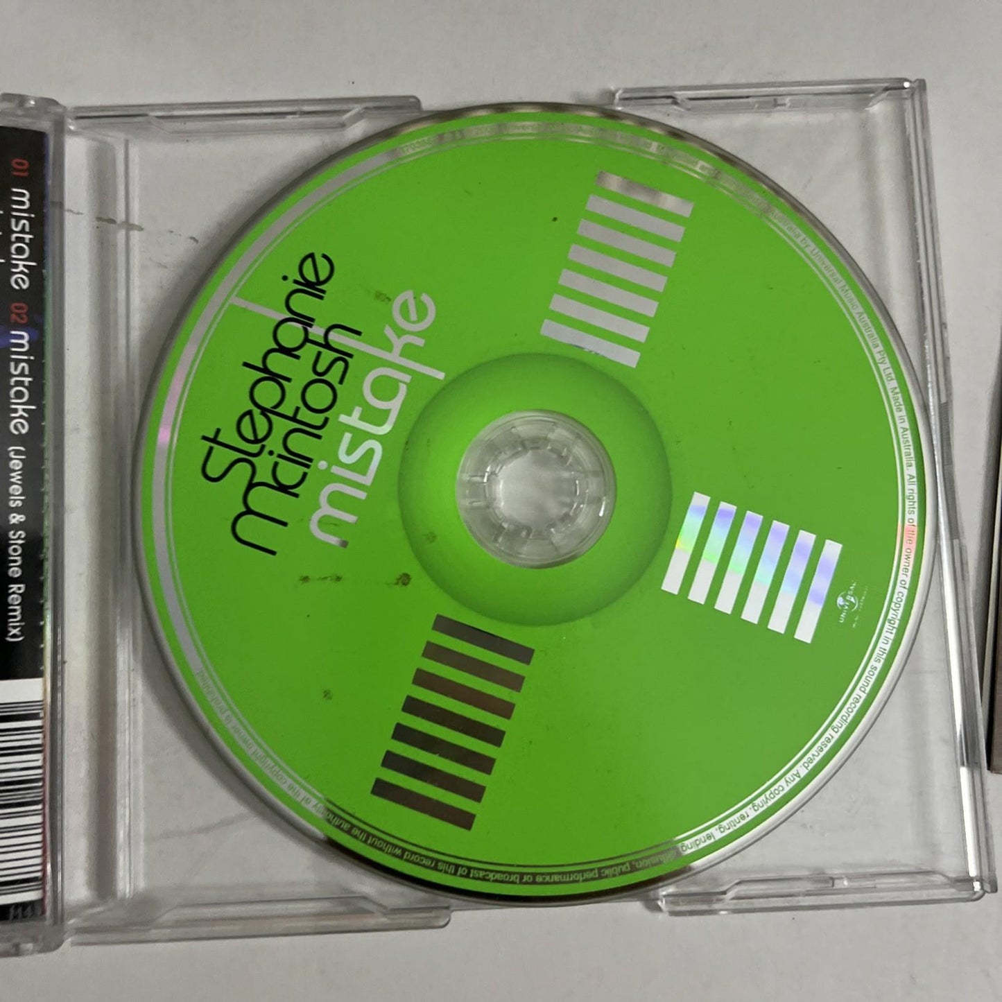 Stephanie Mcintosh – Mistake (CD, 2006) Australia + Poster 1703887