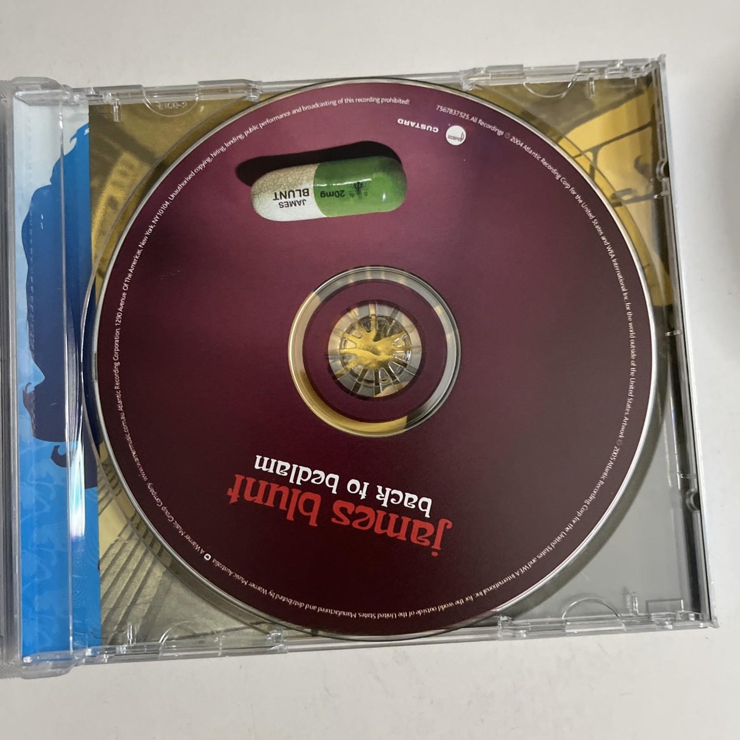 James Blunt – Back To Bedlam (CD, 2005)  Australia 7567837525