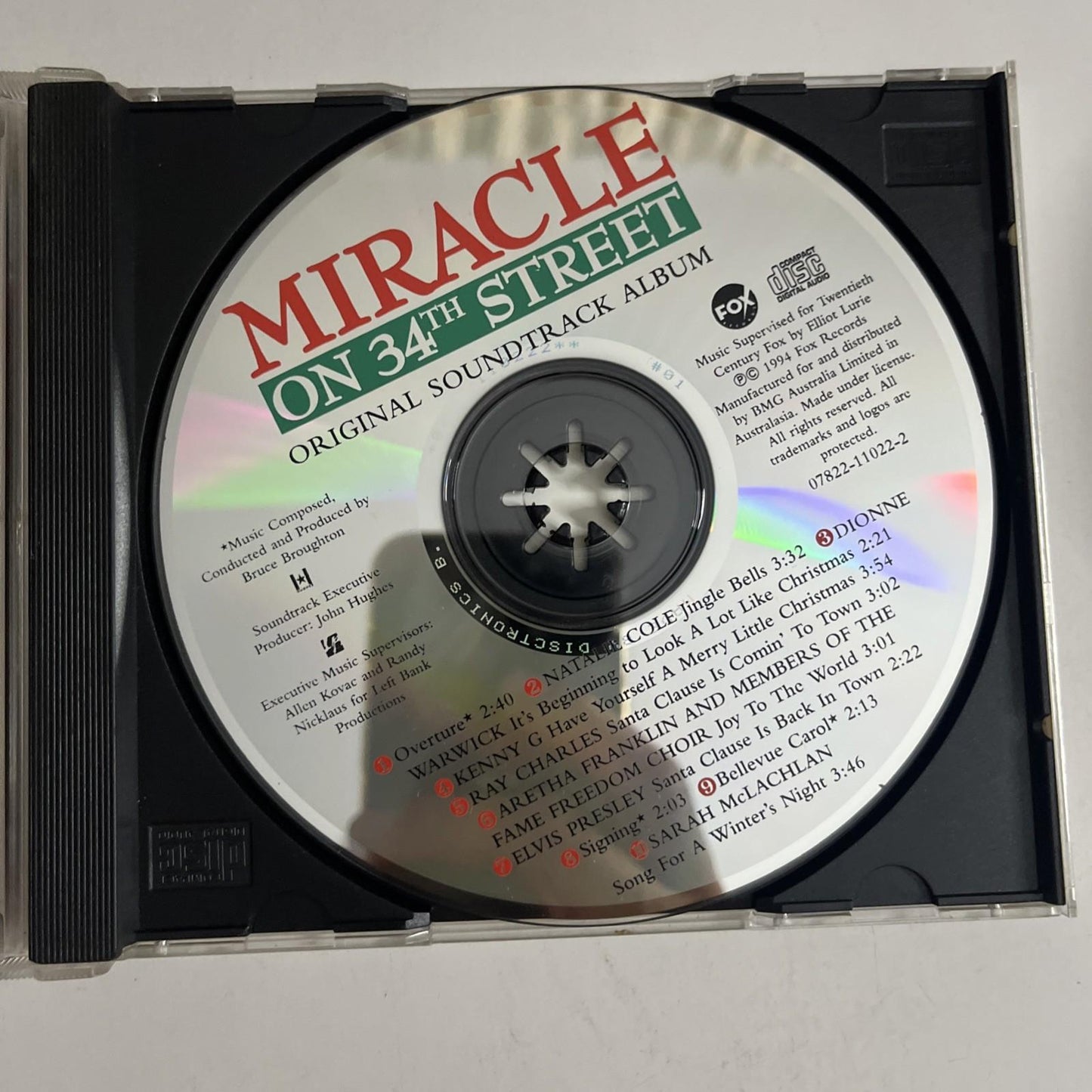 Miracle On 34th Street (Original Soundtrack Album) (CD, 1994)