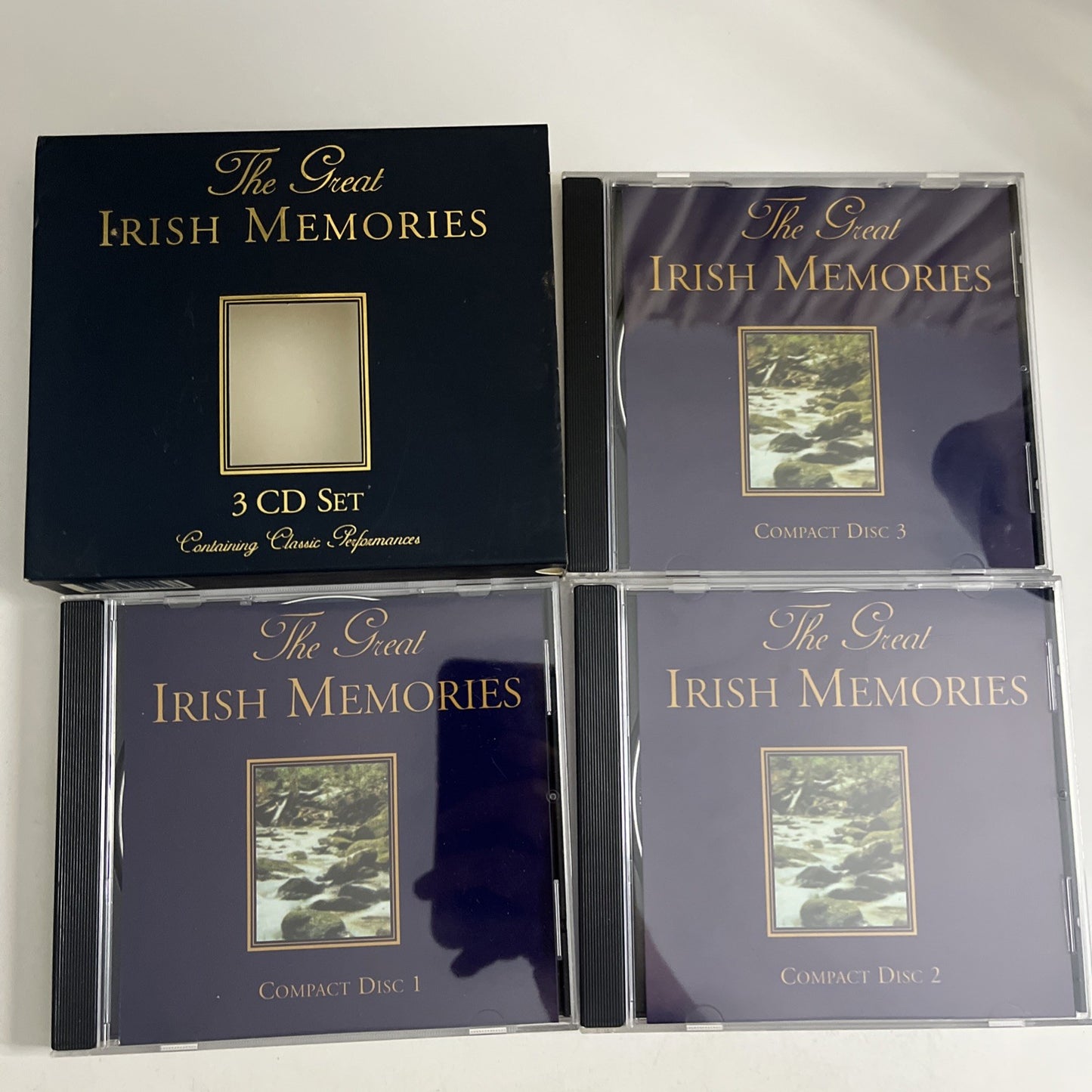Various – The Great Irish Memories (CD, 2002, 3-Disc) Australia R0073