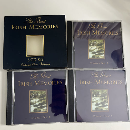 Various – The Great Irish Memories (CD, 2002, 3-Disc) Australia R0073
