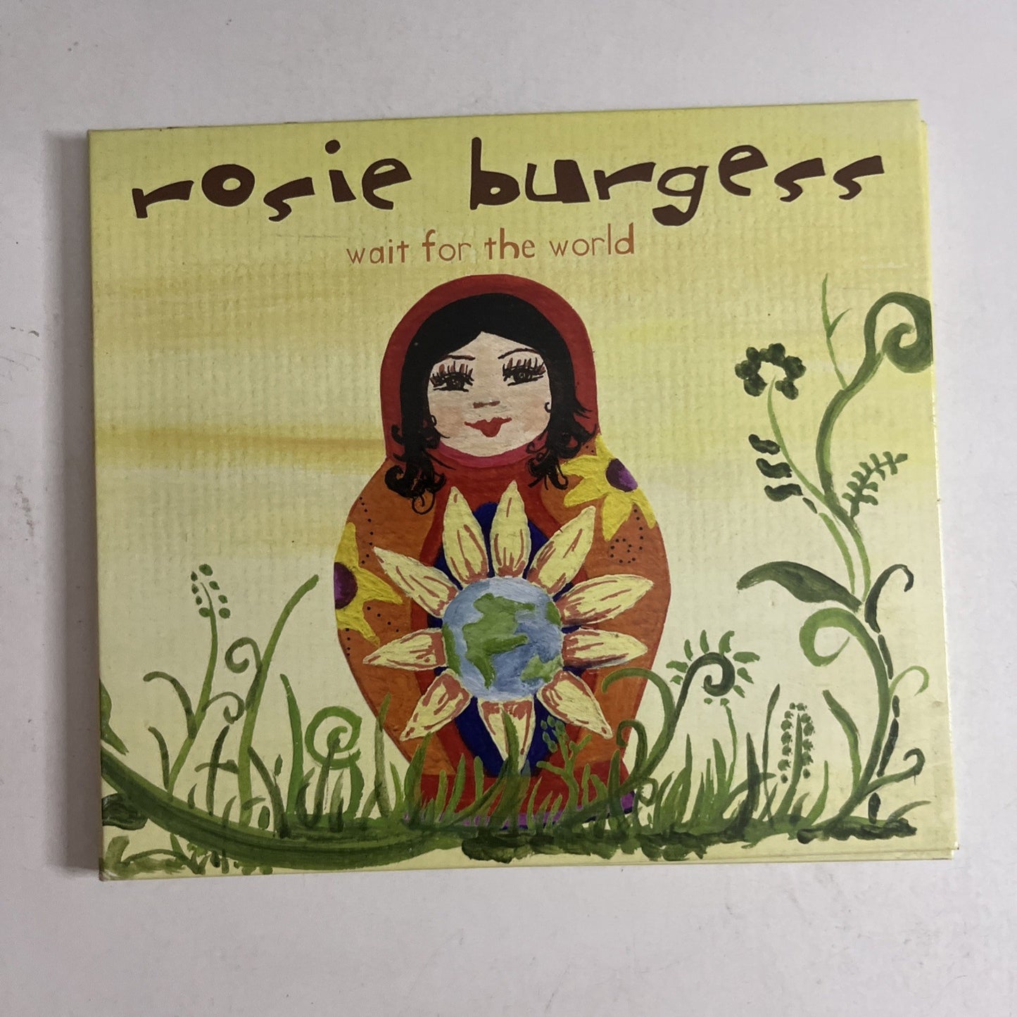 Rosie Burgess – Wait For The World (CD, 2008) Australia Digipak pscd010