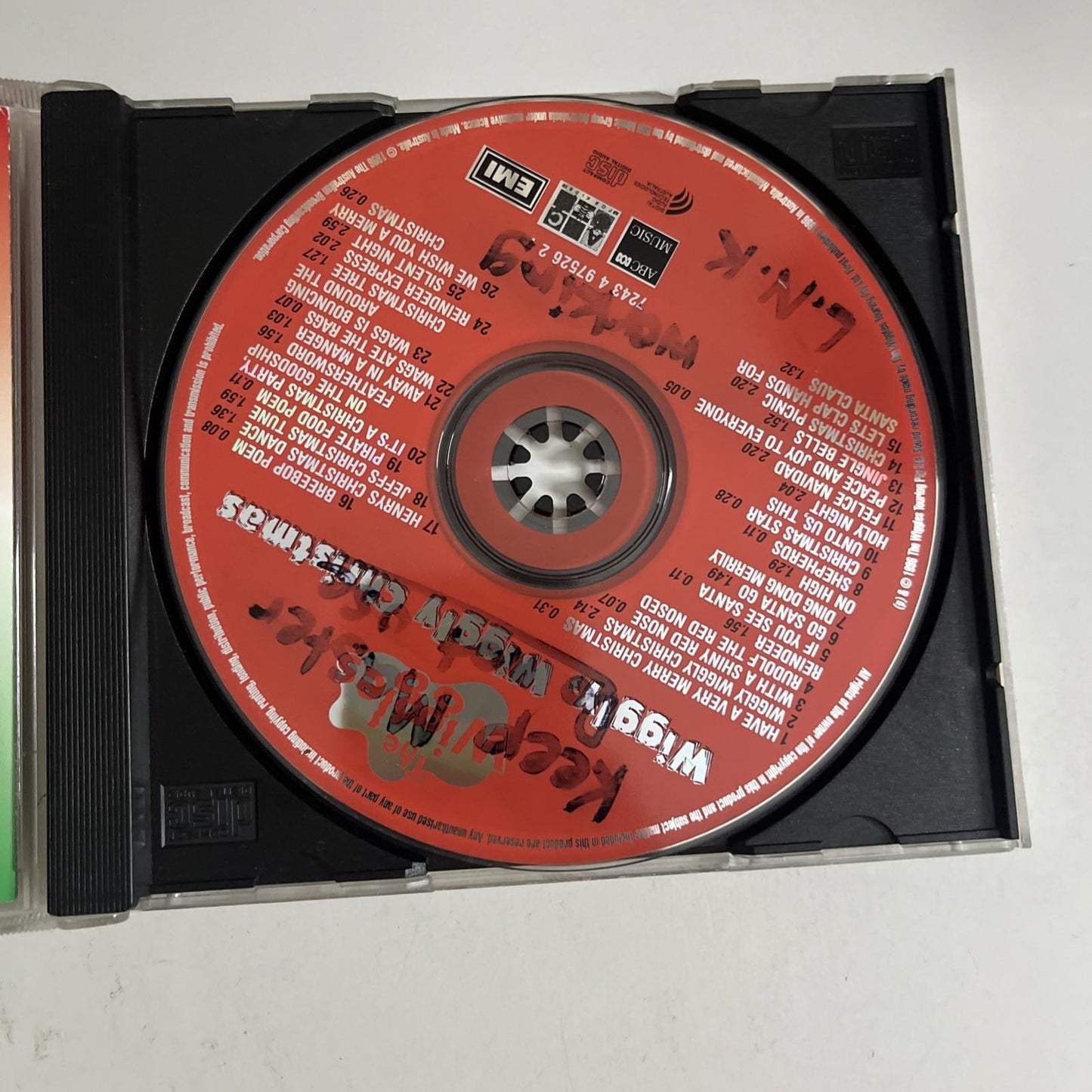 The Wiggles – Wiggly, Wiggly Christmas (CD, 1999) Australia 7243 4 97526 2 7