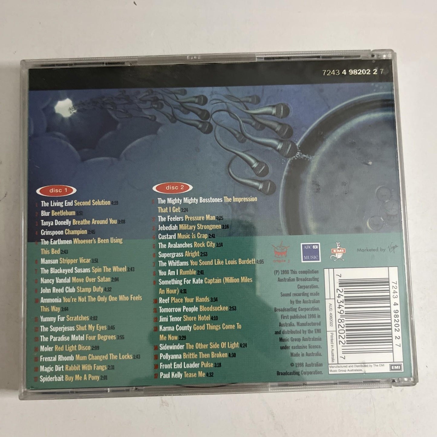Various – Triple J Lust For Live (Live At The Wireless Four) (CD, 1998, 2-Disc)