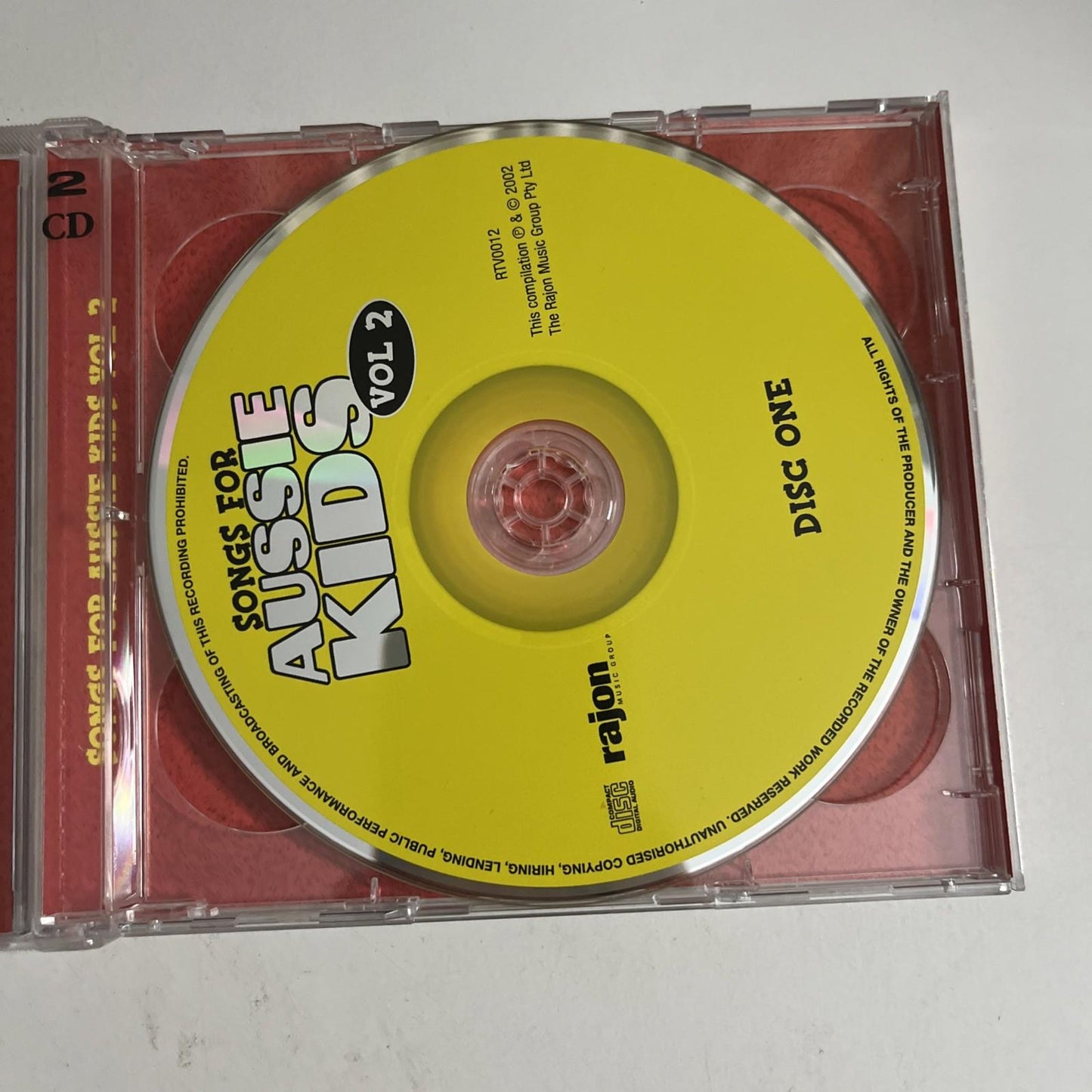 Various – Songs For Aussie Kids Vol. 2 (CD, 2002, 2-Disc) Australia RTV0012