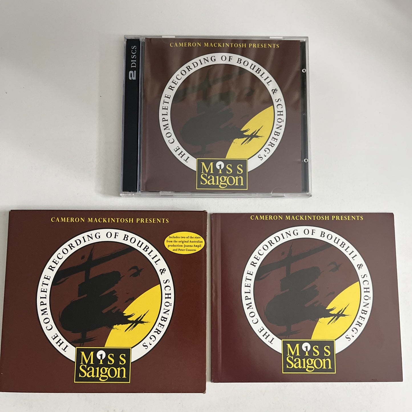 The Complete Recording Of Boubilil & Schönberg's Miss Saigon (CD, 2-Disc)