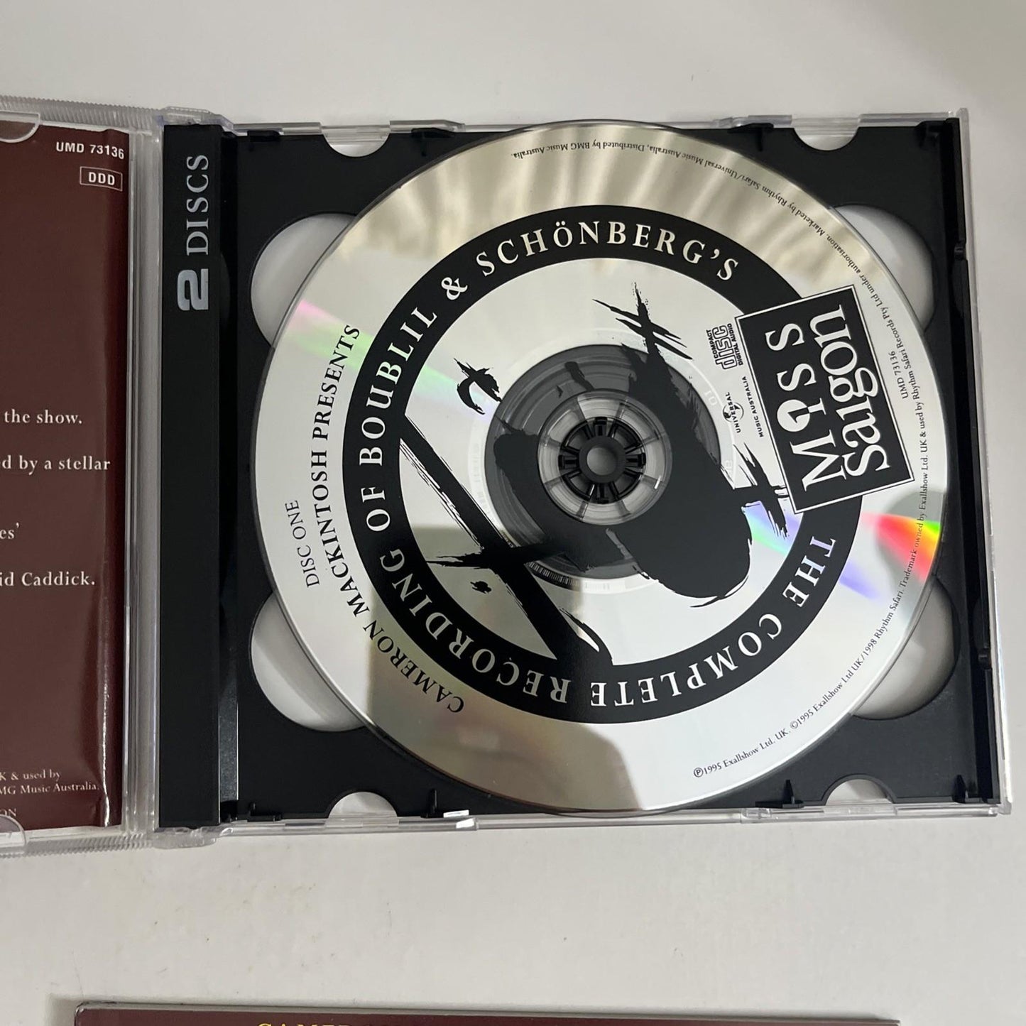 The Complete Recording Of Boubilil & Schönberg's Miss Saigon (CD, 2-Disc)
