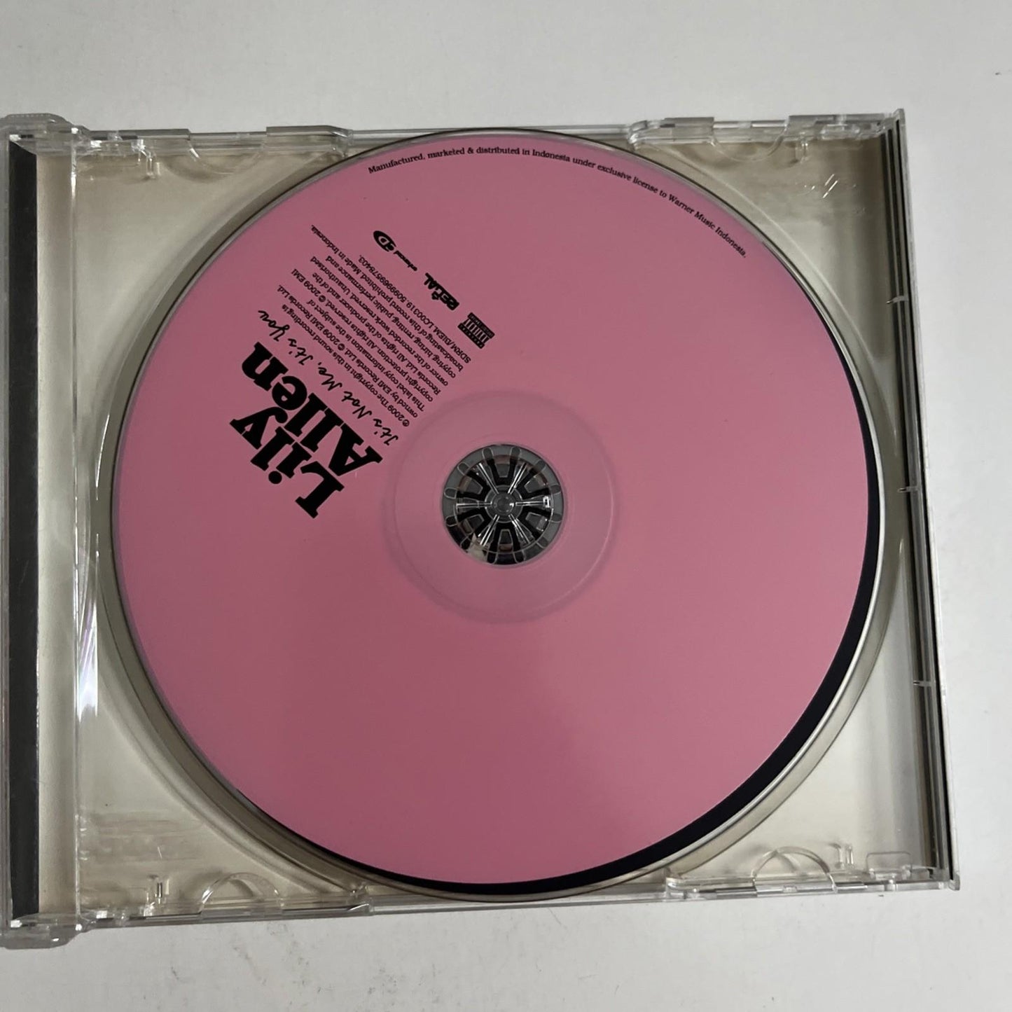 Lily Allen – It's Not Me, It's You (CD, 2009) Indonesia 5099969578403