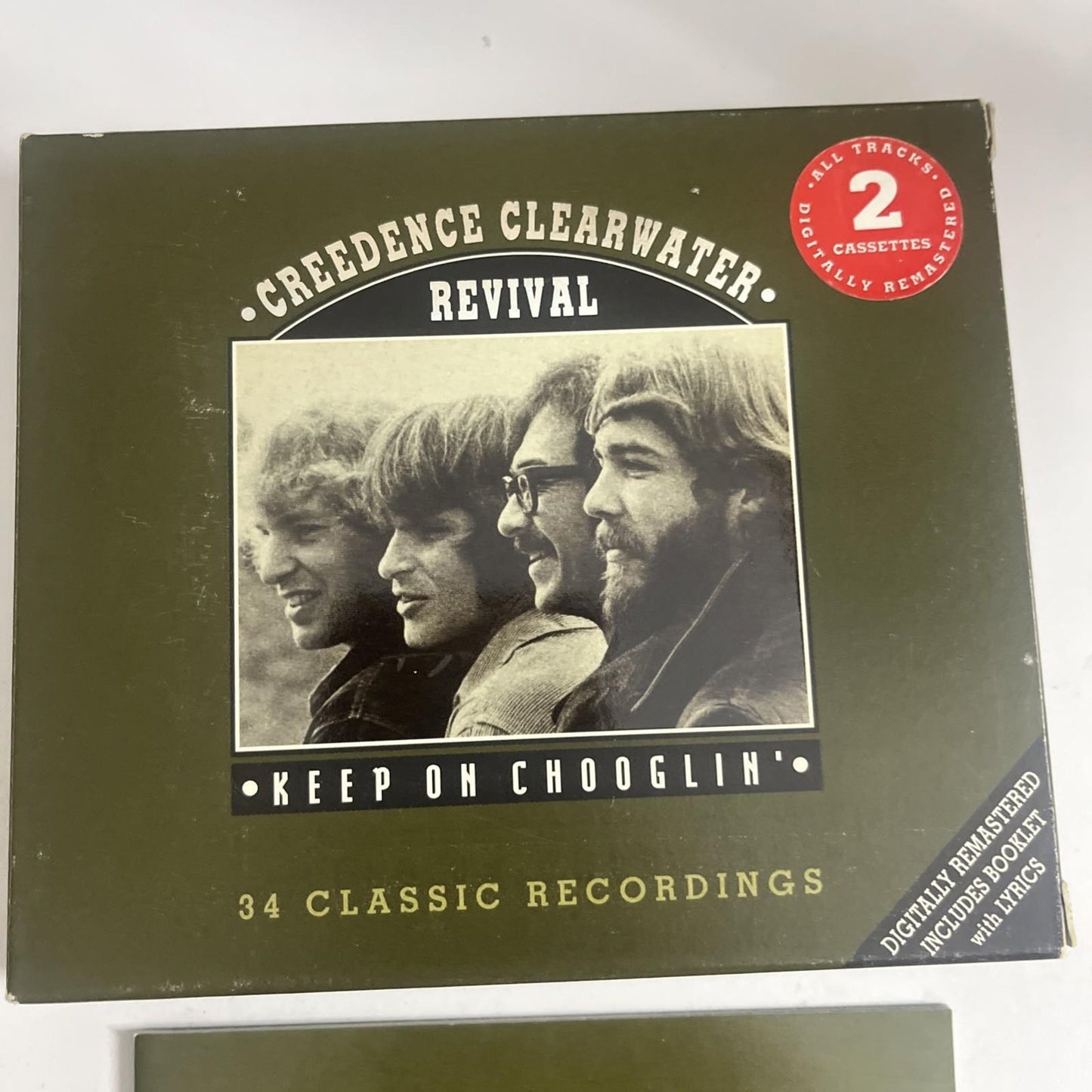 Creedence Clearwater Revival – Keep On Chooglin' (Music Cassette, 1995, 2-Tape)