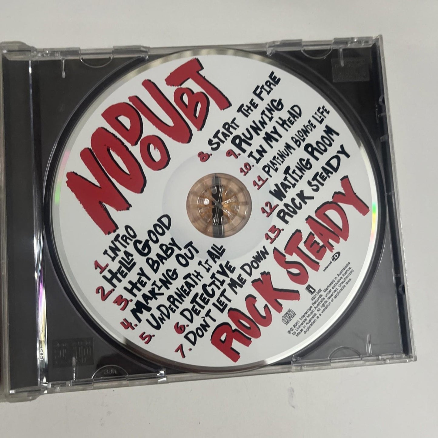 No Doubt – Rock Steady (CD, 2001) Australasia 4931582