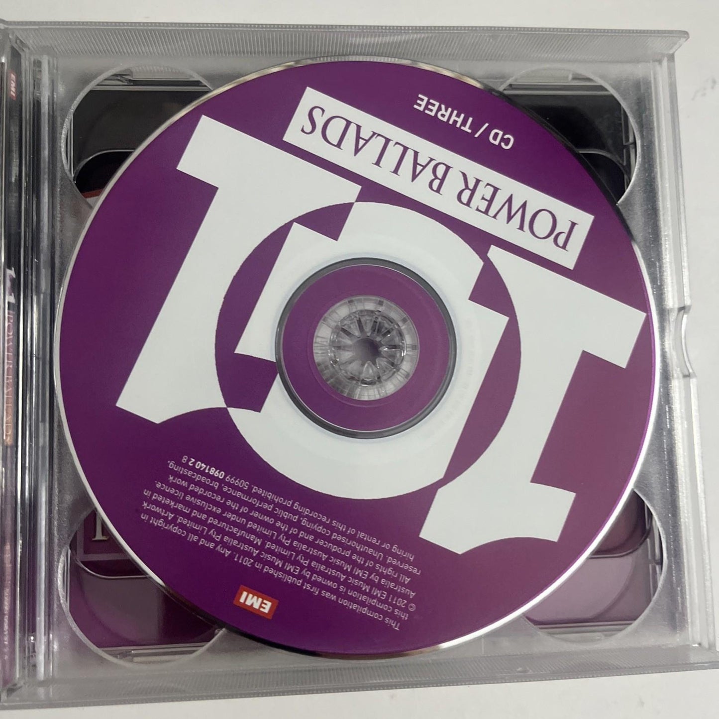 Various – 101 Power Ballads (CD, 2011, 6-Discs) Australia 0981372