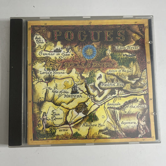 The Pogues – Hell's Ditch (CD, 1990) Europe 9031-72554-2