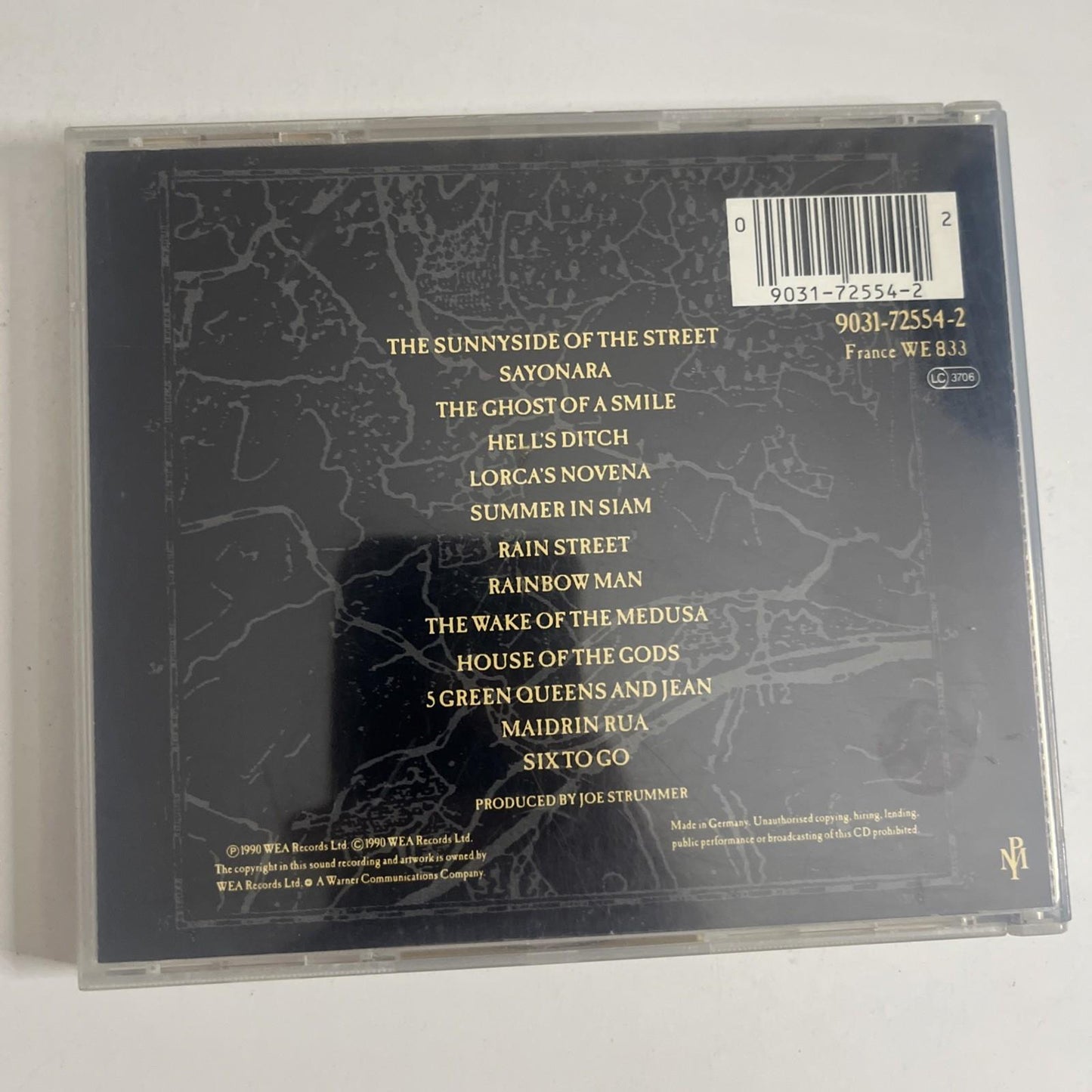 The Pogues – Hell's Ditch (CD, 1990) Europe 9031-72554-2