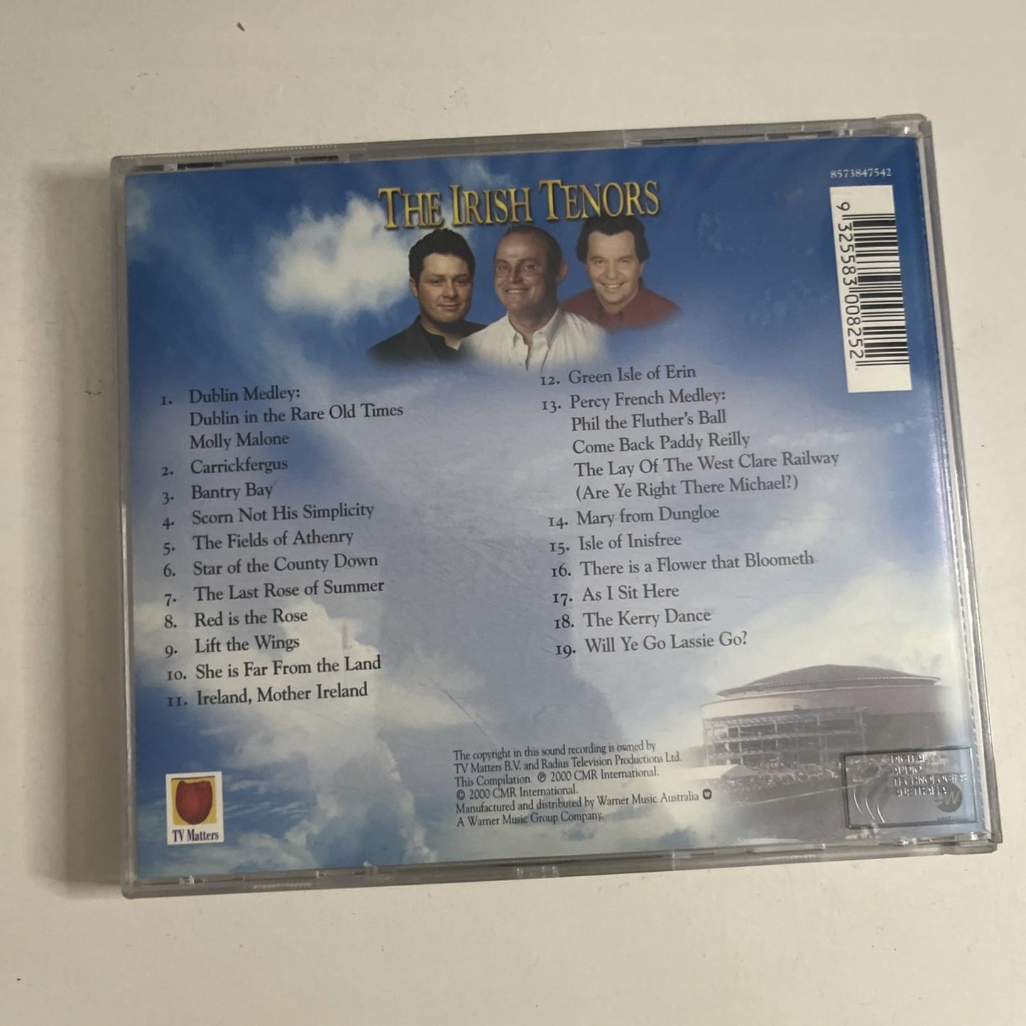 The Irish Tenors – Live In Belfast (CD, 2000) Australia 8573847542