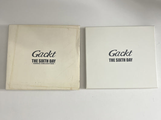 Gackt – The Sixth Day Single Collection (CD, 2004) Japan CRCP-40055