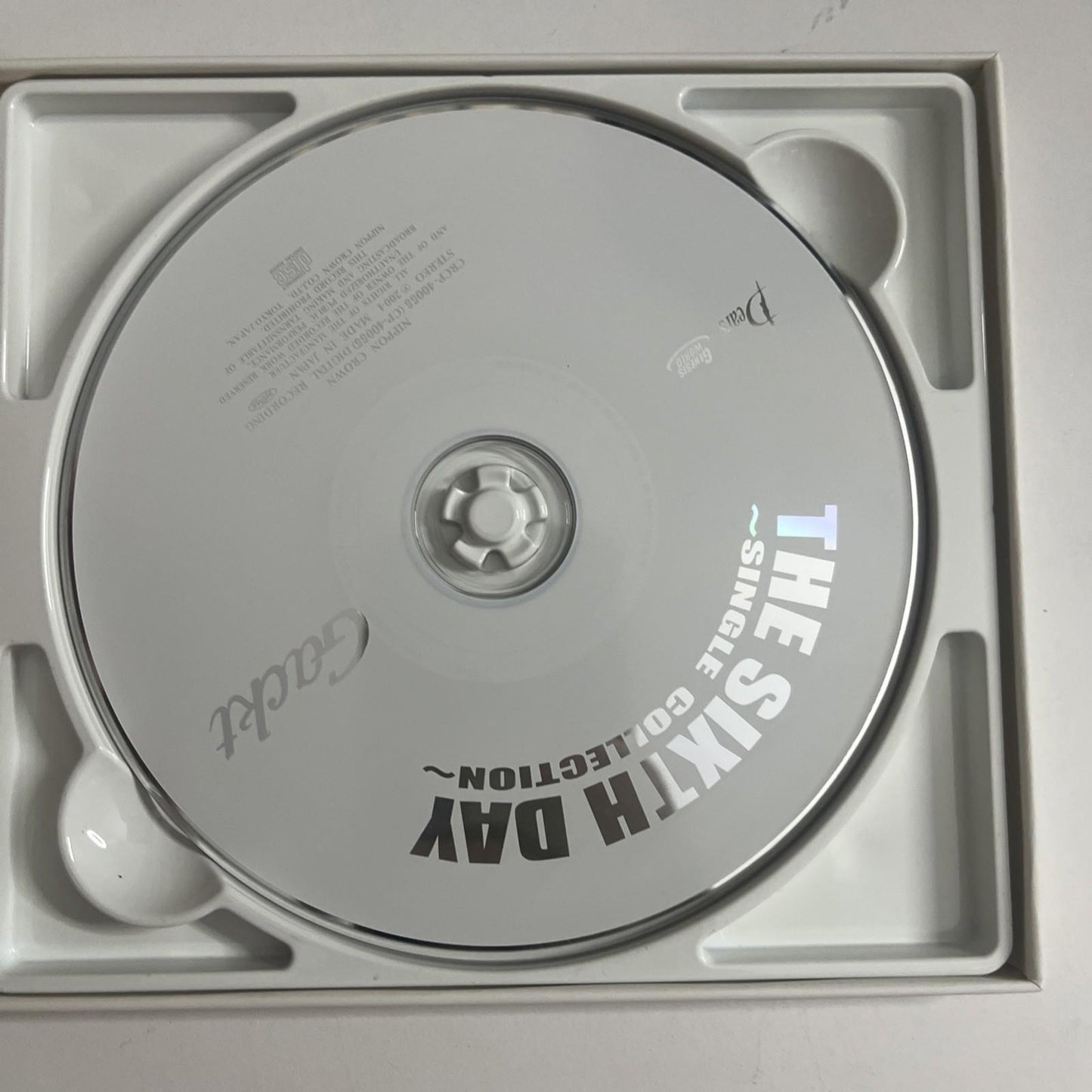 Gackt – The Sixth Day Single Collection (CD, 2004) Japan CRCP-40055