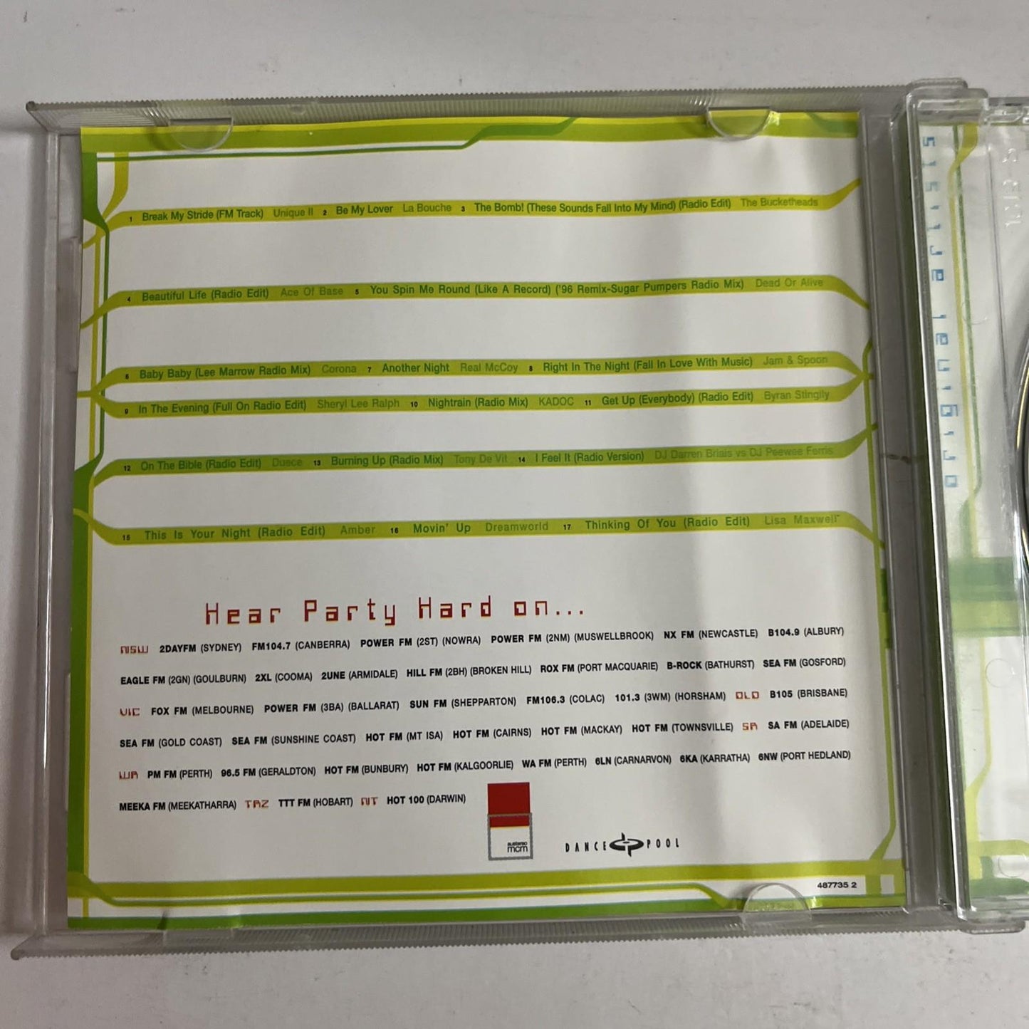 Various – Party Hard (CD, 1997) Australia 487735 2
