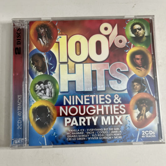 Various – 100% Hits (Nineties & Noughties Party Mix) (CD, 2011, 2-Disc)
