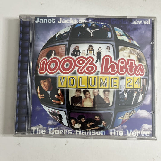 Various – 100% Hits Volume 24 (CD, 1998) Australia 9548363532