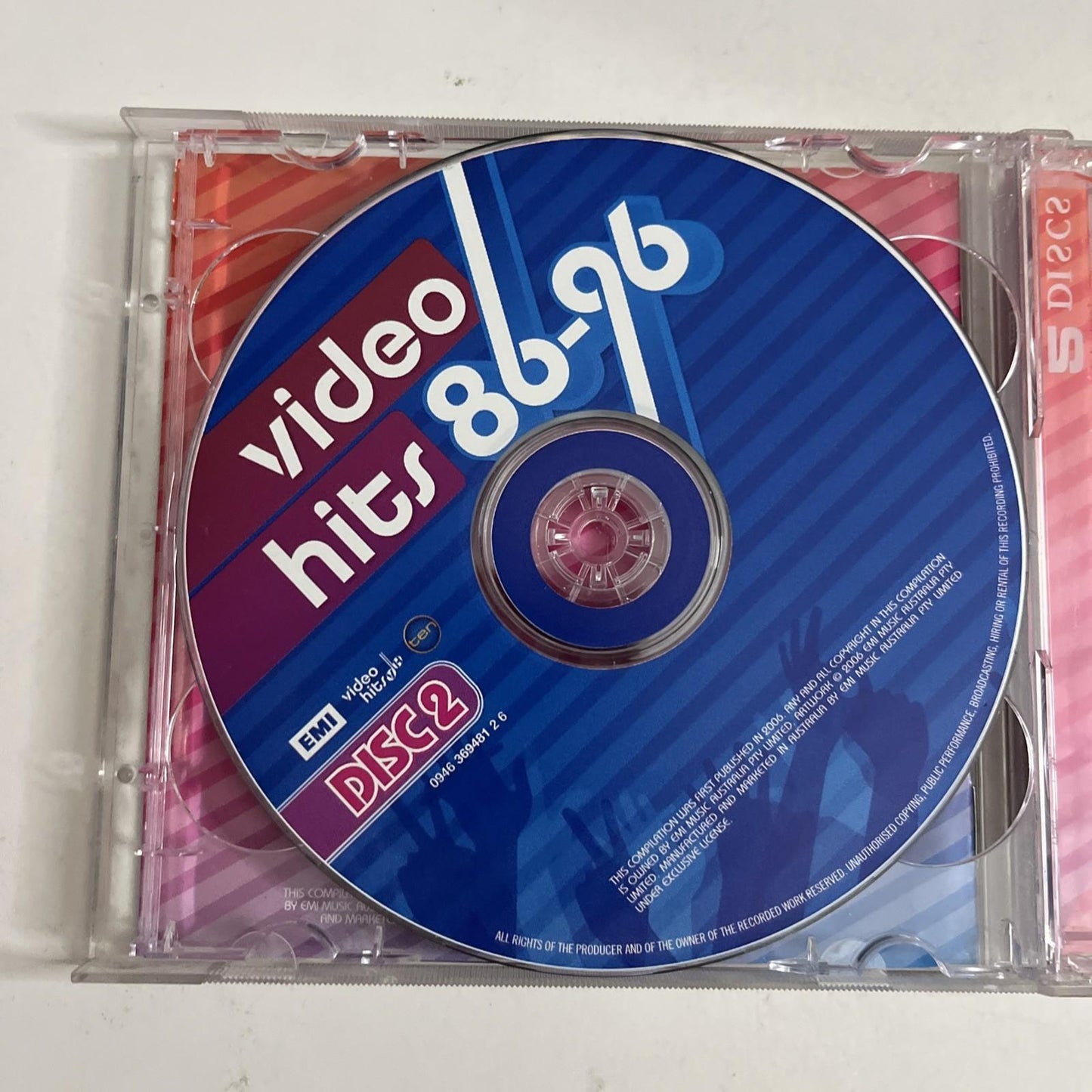 Various – Video Hits • 86-96 (CD, 2006, 2-Disc) Australia 0946 369479 2 1