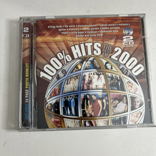 Various – 100% Hits The Best Of 2000 (CD, 2000, 2-Disc) Australia 9548392262