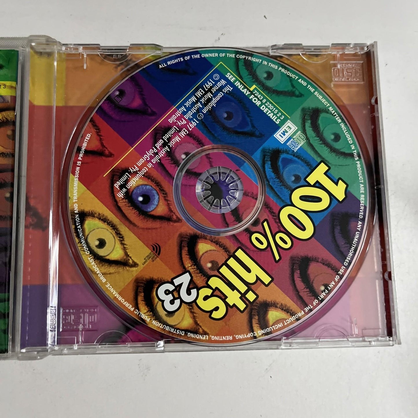 Various – 100% Hits 23 (CD, 1997) Australia 7243 8 23015 2 3
