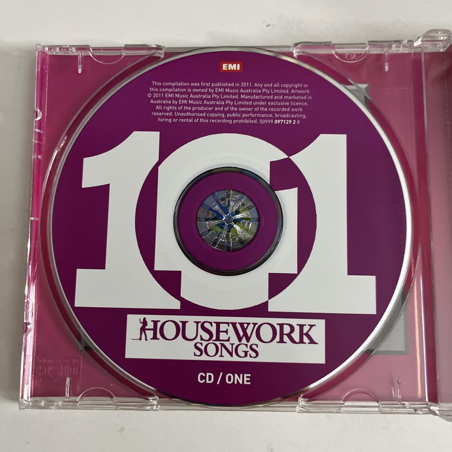 Various – 101 Housework Songs (CD, 2011, 5-Disc) Australia 50999 097128 2 9