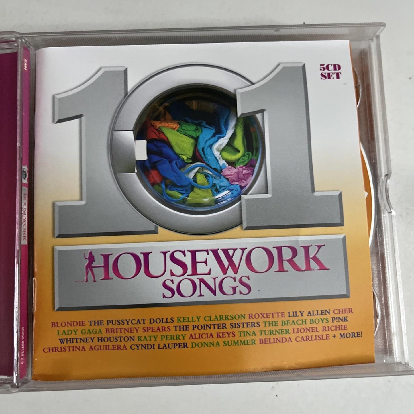 Various – 101 Housework Songs (CD, 2011, 5-Disc) Australia 50999 097128 2 9