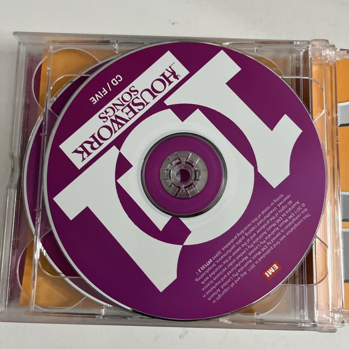Various – 101 Housework Songs (CD, 2011, 5-Disc) Australia 50999 097128 2 9